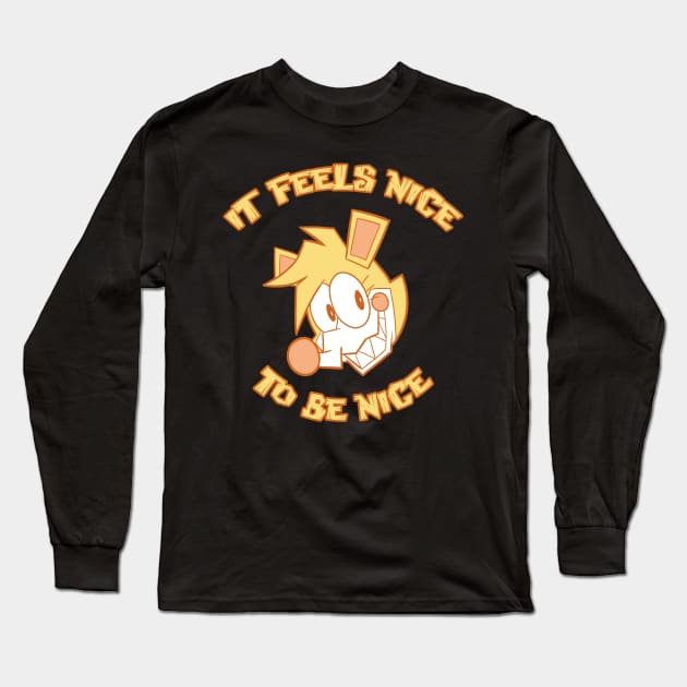 Laffi Gives Nice Advice Long Sleeve T-Shirt by pembrokewkorgi